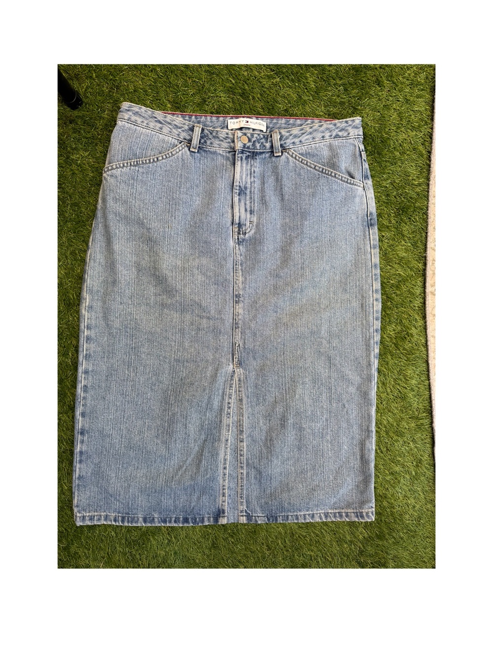 Y2K 2002 Tommy Hilfiger Denim Maxi Skirt